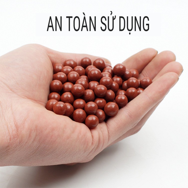 Bi đất sét cho ná cao su màu ngẫu nhiên đường kính 8-9mm