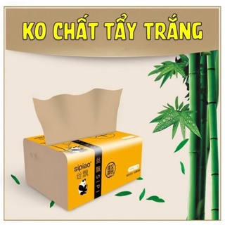 Combo 6 gói giấy ăn gấu trúc siêu dai mỗi gói 300 tờ