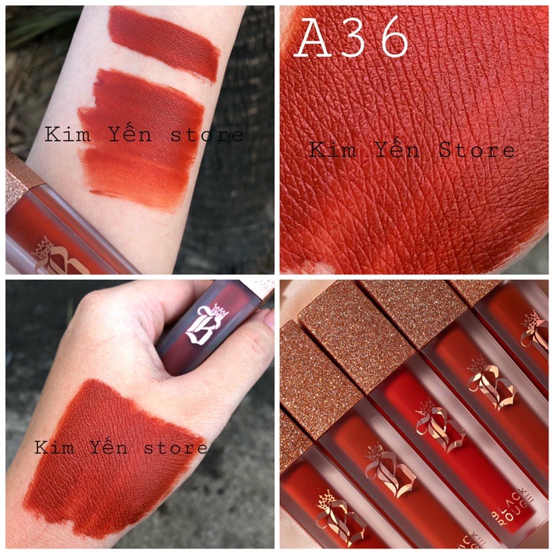 Son Black Rouge Air Fit Velvet Tint Ver 7 Velvet Crown – The King ( chất son handmade ) | BigBuy360 - bigbuy360.vn