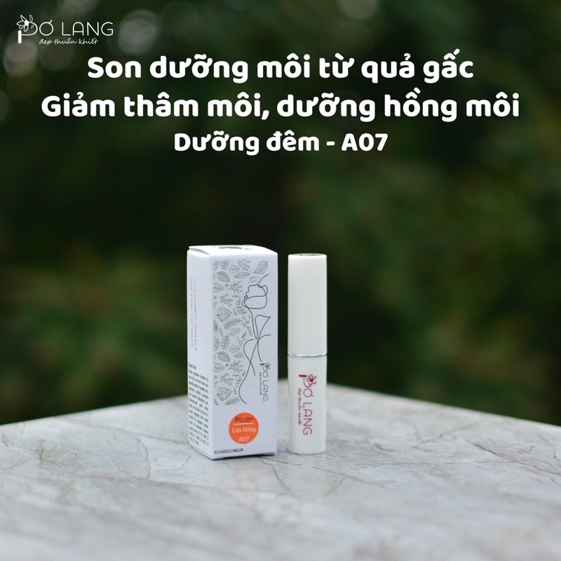Son dưỡng gấc Pơ Lang dưỡng hồng môi chuyên sâu 3.5 gram
