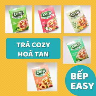 Cozy ,trà hoà tan ice tea , trà đào cozy , vải , chanh , bí đao
