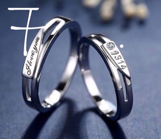 💍 Nhẫn cặp bạc 925 ( Có Sẵn )