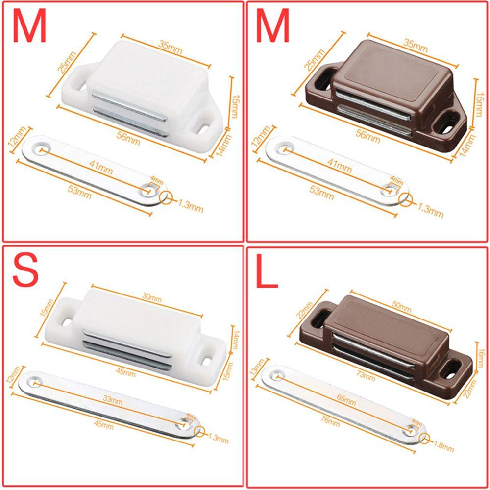 JARRED Thanh Hít Cửa Tủ Chén / Phòng Tắm / Nhà Bếp Thay Thế Tiện Dụng