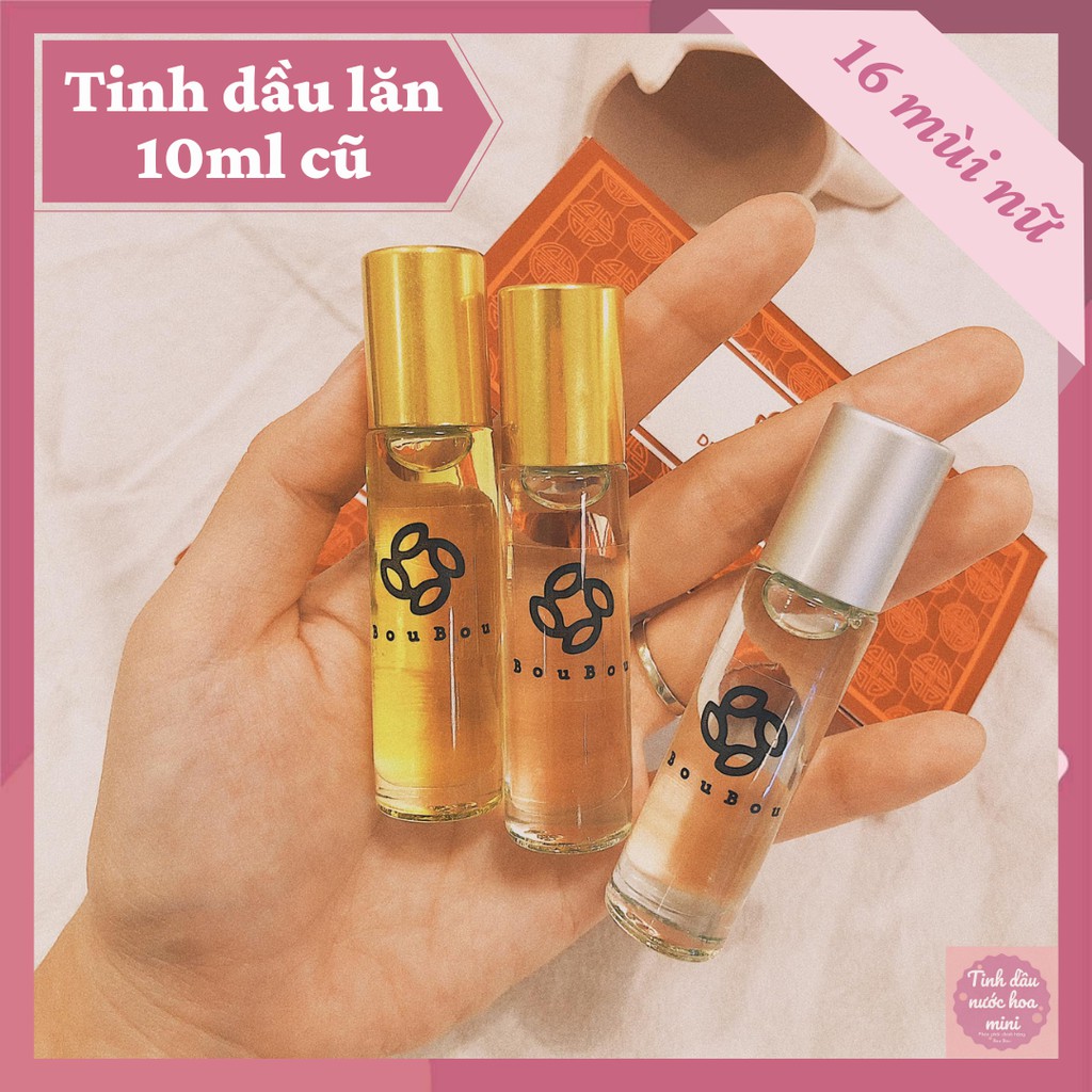 Tinh dầu nước hoa nữ lăn 10ml mùi nhẹ nhàng, ngọt ngào | Nước hoa mini giá rẻ thơm lâu