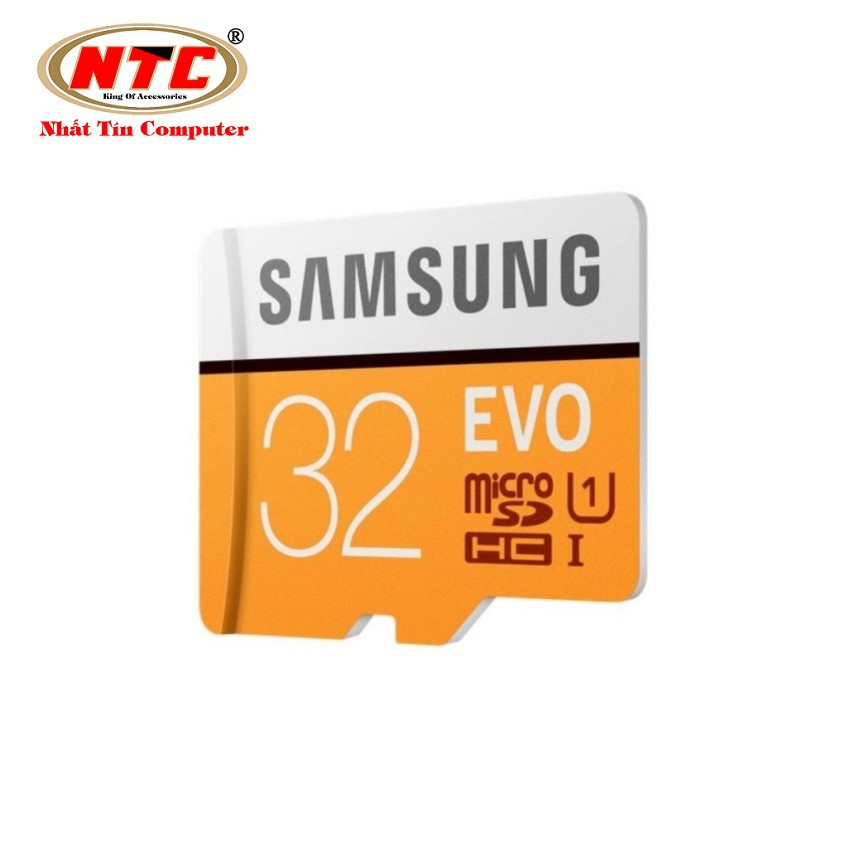 Thẻ Nhớ MicroSDHC Samsung Evo 32gb UHS-I U1 95MB/s kèm Adapter (Cam)