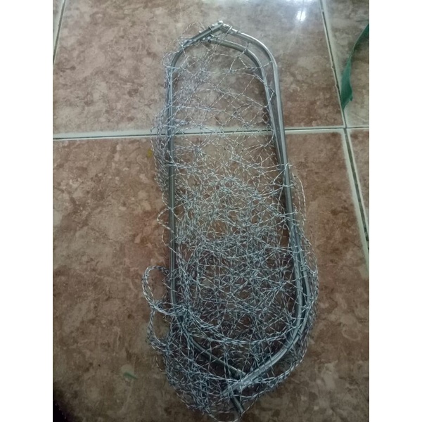 Vành vợt inox kèm lưới vợt