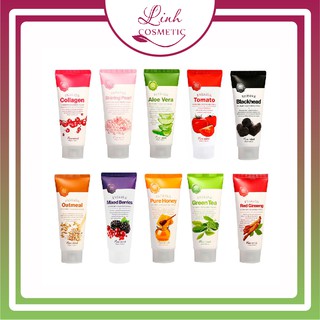 Sữa Rửa Mặt Dưỡng Ẩm Da Pure Mind Green Tea So Fresh Cleansing Foam 100ml