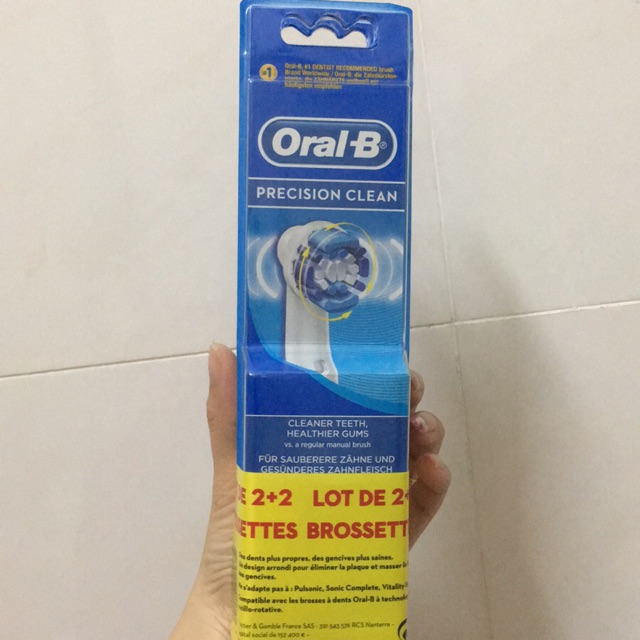 Set 2 Đầu Bàn Chải Điện Oral B