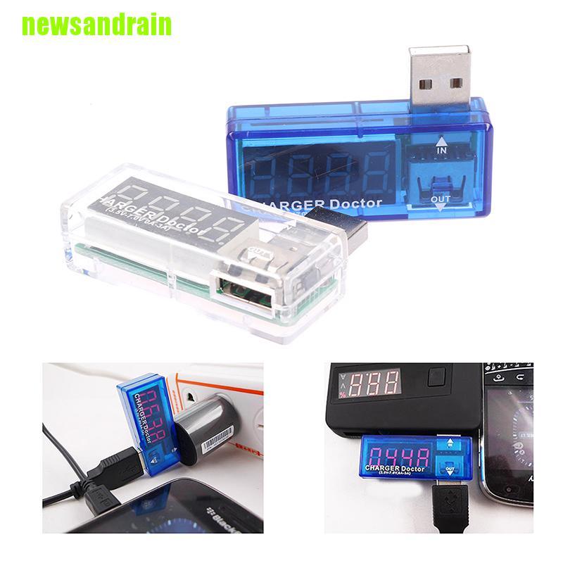 Usb Đo Dòng Điện Mini Sạc Điện Thoại Di Động Tiện Dụng | BigBuy360 - bigbuy360.vn
