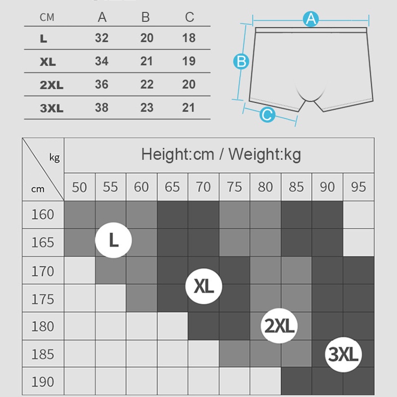 Quần lót boxer 3D bằng thun lạnh siêu mỏng thoáng khí thoải mái co giãn thời trang hè cho nam 138