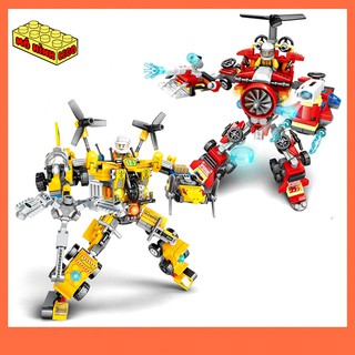 Minifigues nhân vật cứu hỏa, công nhân giá rẻ đồ chơi lắp ghép lego