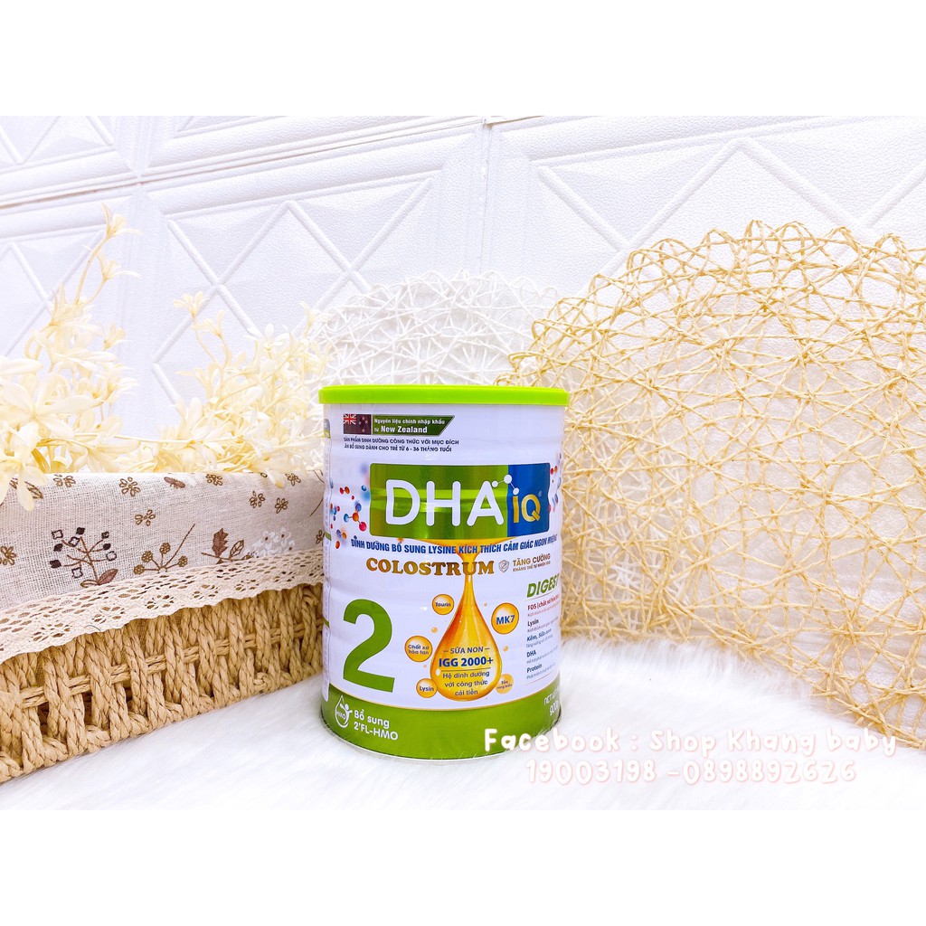 Sữa bột DHA IQ 900g - Shop Khang Baby