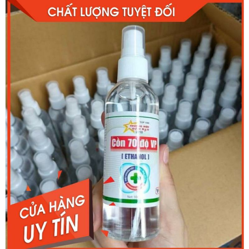 cồn 70 độ 100ml sát khuẩn