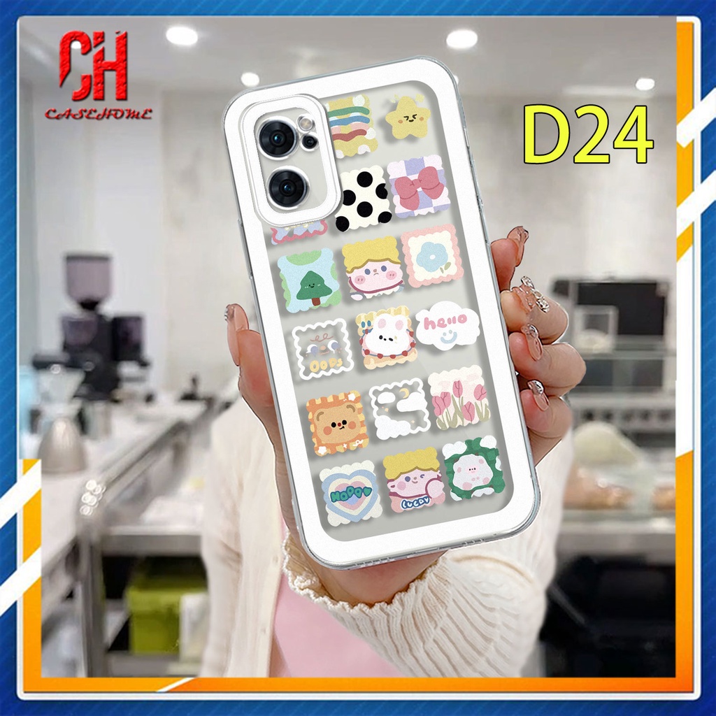 Ốp Điện Thoại Cho Reno 7 5 4 6 8 5K F21 PRO A52 A11K A92 A35 A11 A93 A32 A72 A94 A53S F19 F17 PRO A16S A12S A36