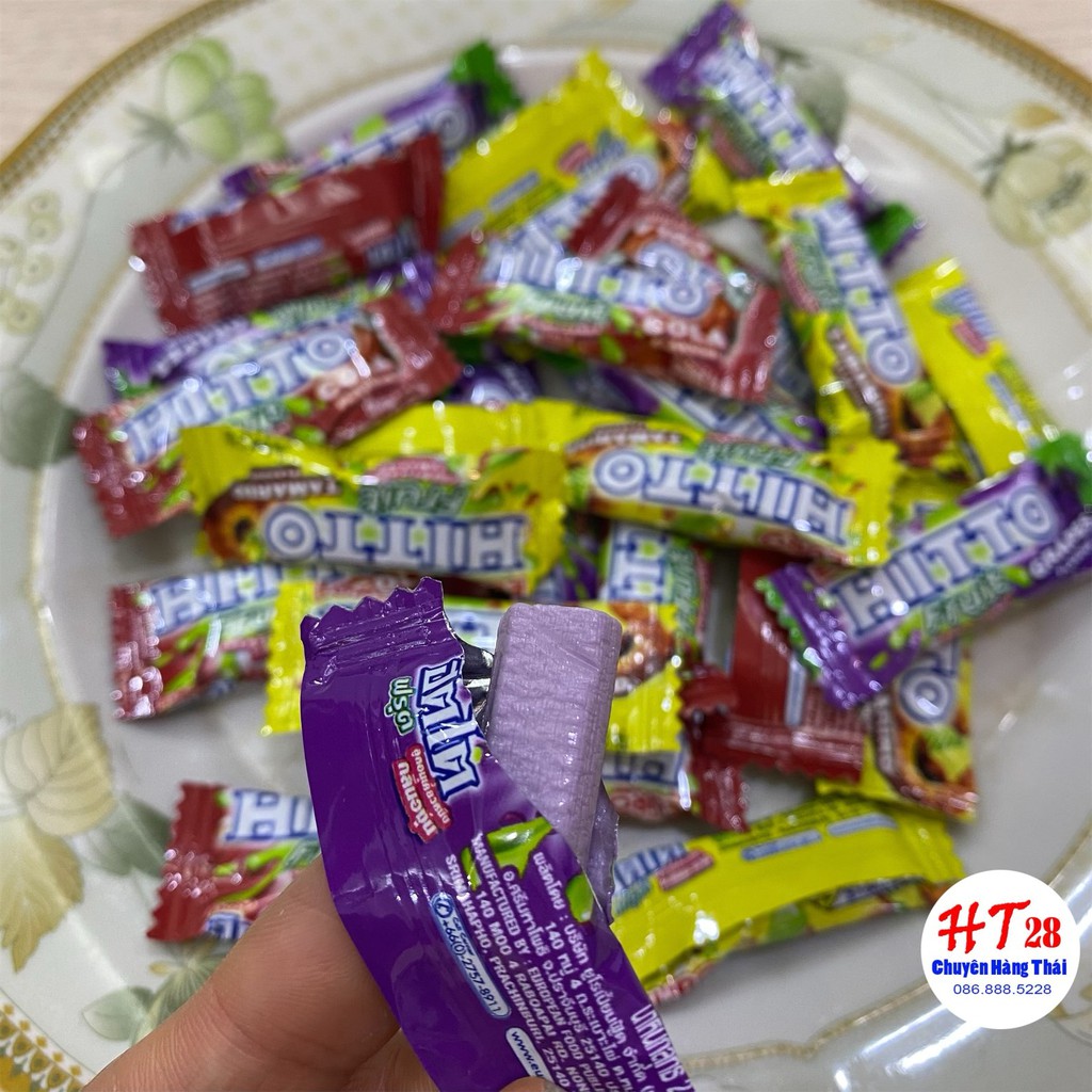 Kẹo Trái Cây Hitto Thái Lan Gói 100 Chiếc