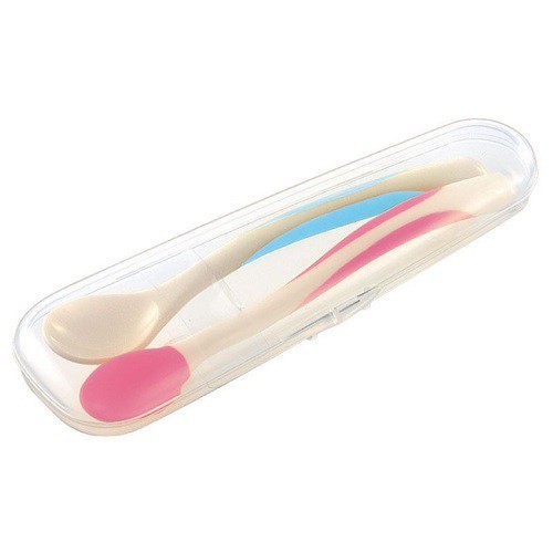 Thìa mềm và thìa ăn cháo Richell - set 2 chiếc