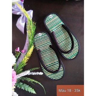 Dép chiếu mang trong nhà Tâm An
