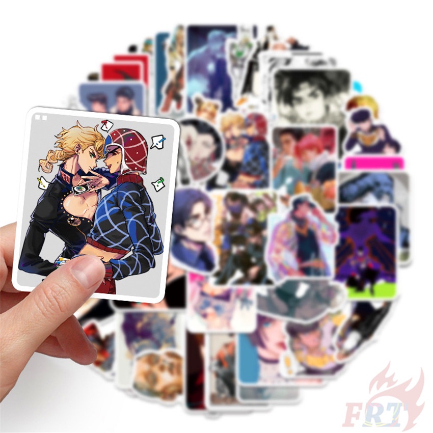 ❉ JoJo's Bizarre Adventure - Series 07 Anime Stickers ❉ 52Pcs/Set Fashion DIY Decals Doodle Stickers