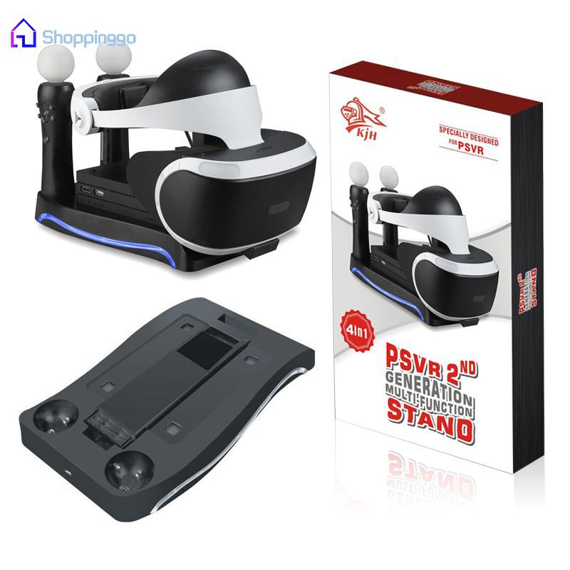 Đế Sạc Tay Cầm Chơi Game Ps4 Vr Ps Có Đèn Led