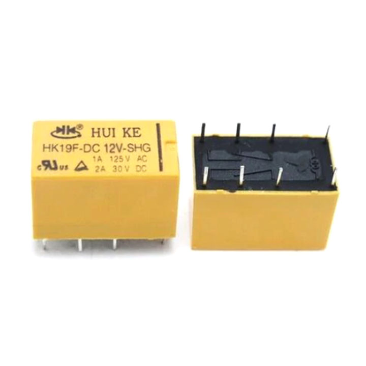 Relay HUIKE HK19F-DC12V-SHG (3A - 8 chân)