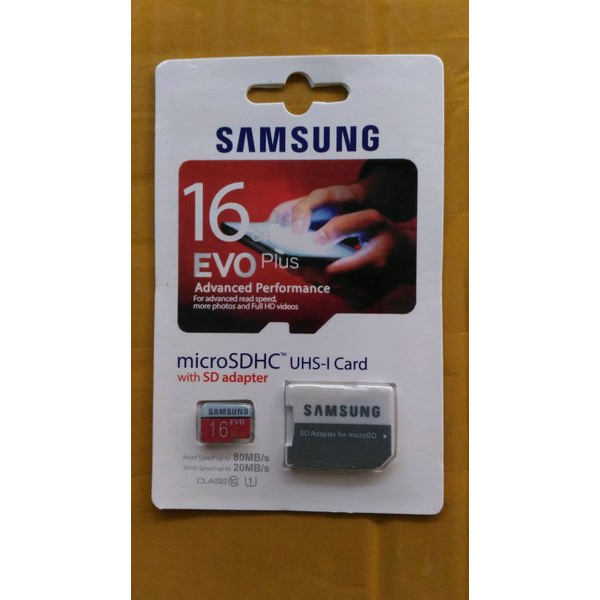 Thẻ Nhớ Microsd Samsung Evo 16gb