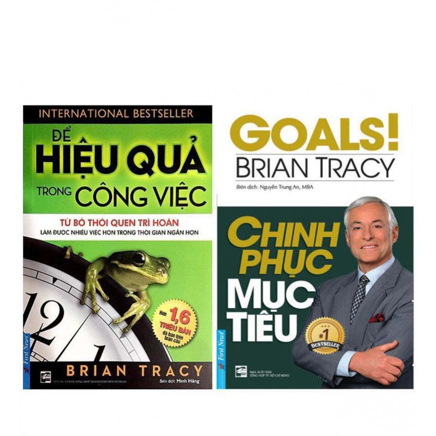 Sách First News - Combo Chinh Phục Mục Tiêu + Để Hiệu Quả Trong Công Việc