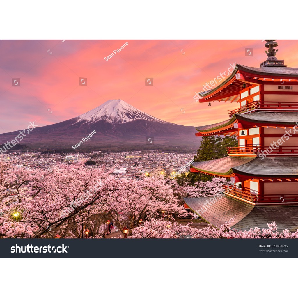 Tranh lụa 3d Phong Cảnh Nhật Bản PCNB-03