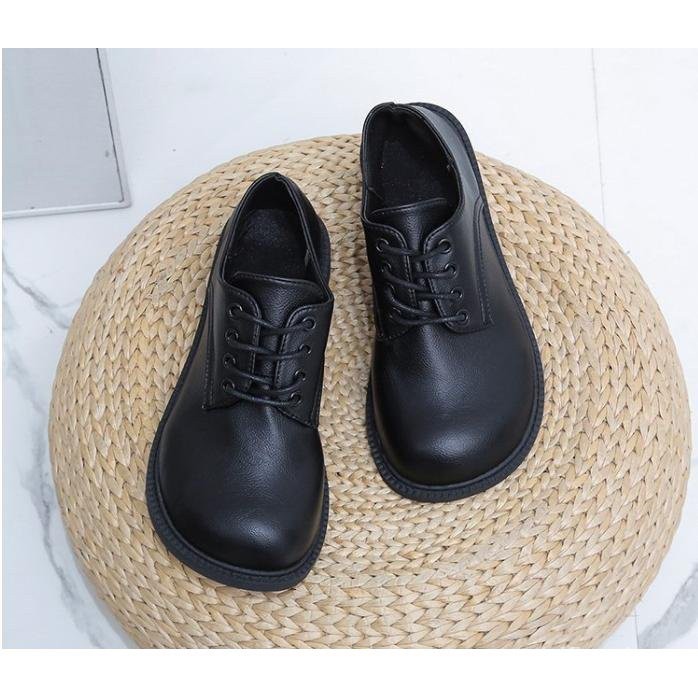 Giày oxford mũi tròn buộc dây màu đen 2020 - TGS105 | BigBuy360 - bigbuy360.vn