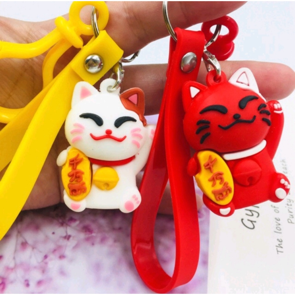 Các Loại Móc khóa Nhựa Dẻo siêu đáng yêu, Cute, Phụ Kiện treo balo, cặp, túi xách, xe máy, ô tô