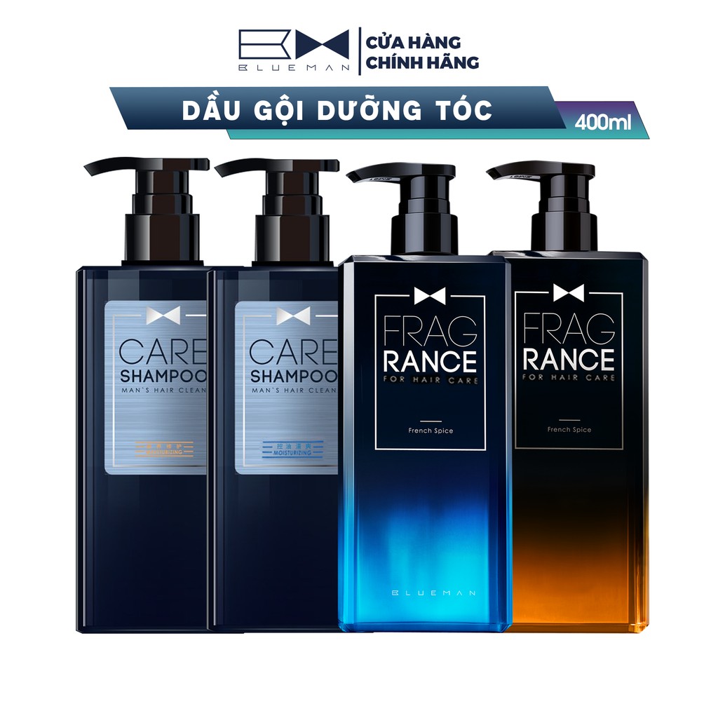Dầu Gội Nam BLUEMAN Hương Nước Hoa Làm Sạch Gàu , Nuôi Dưỡng Tóc