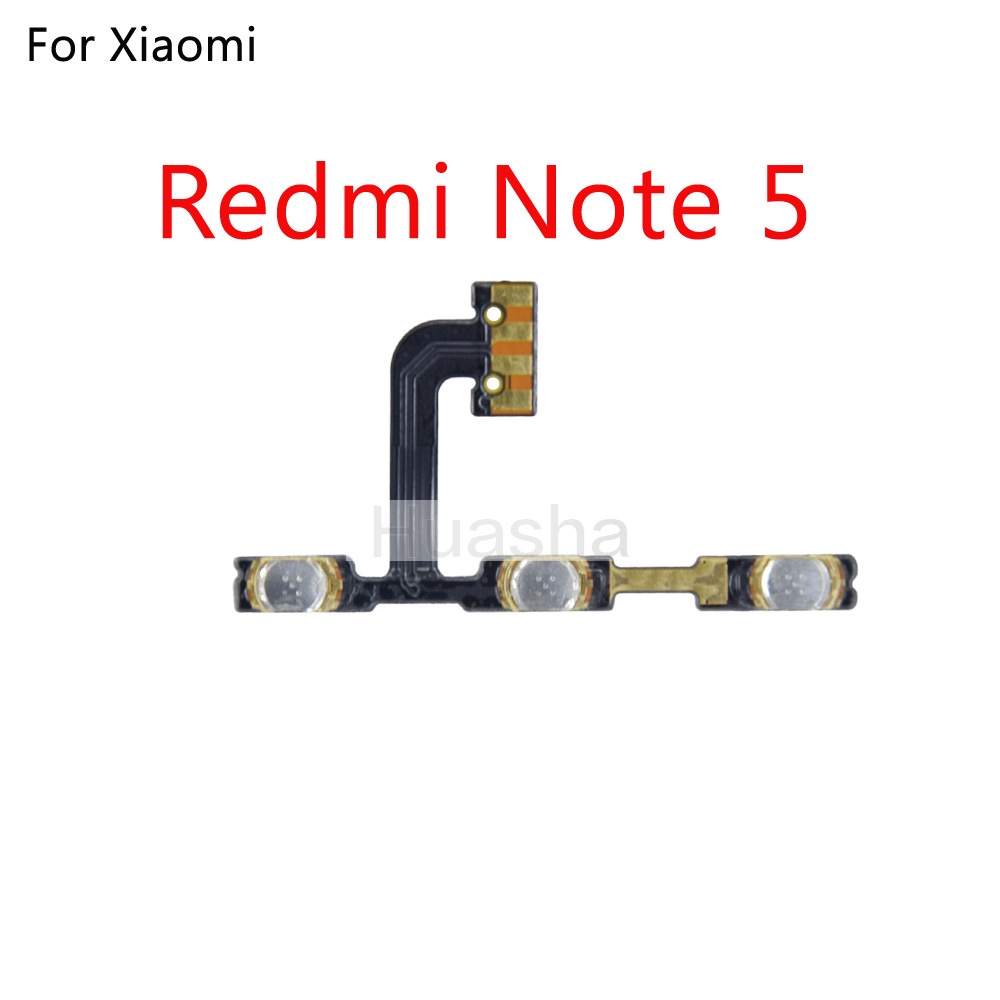 Cáp Nút Âm Lượng Cao Cấp Cho Xiaomi Redmi 8 7 6 Pro 7A Note 6 7 8 Pro