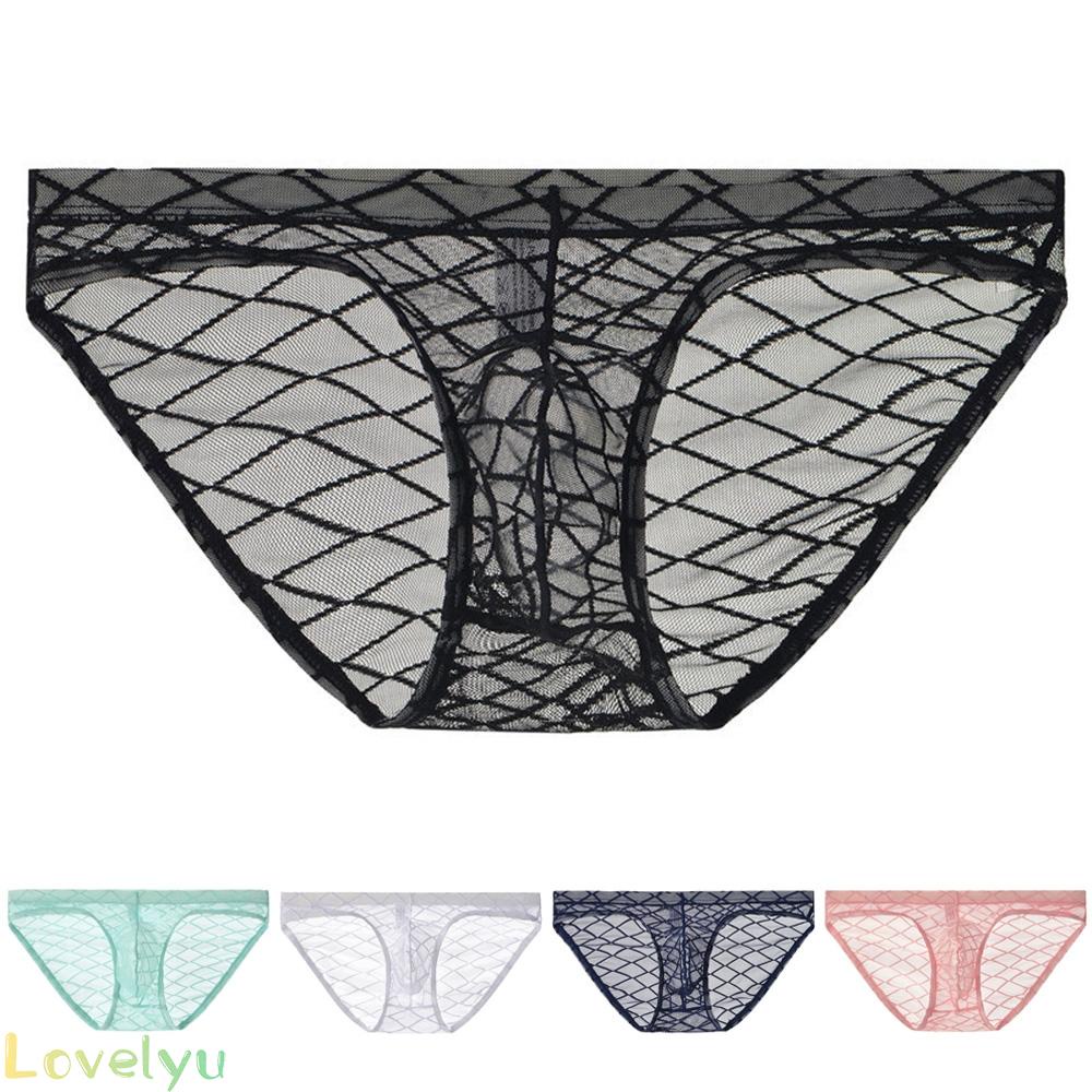 Quần Lót Nam Dạng Lưới Xuyên Thấu Quyến Rũ