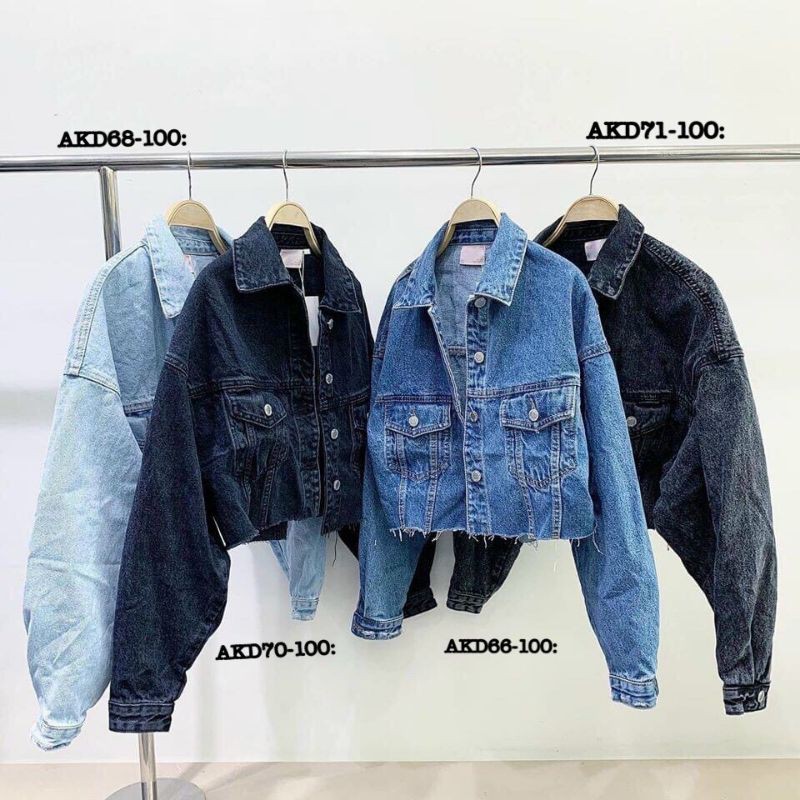 Áo khoác jeans bigsize
