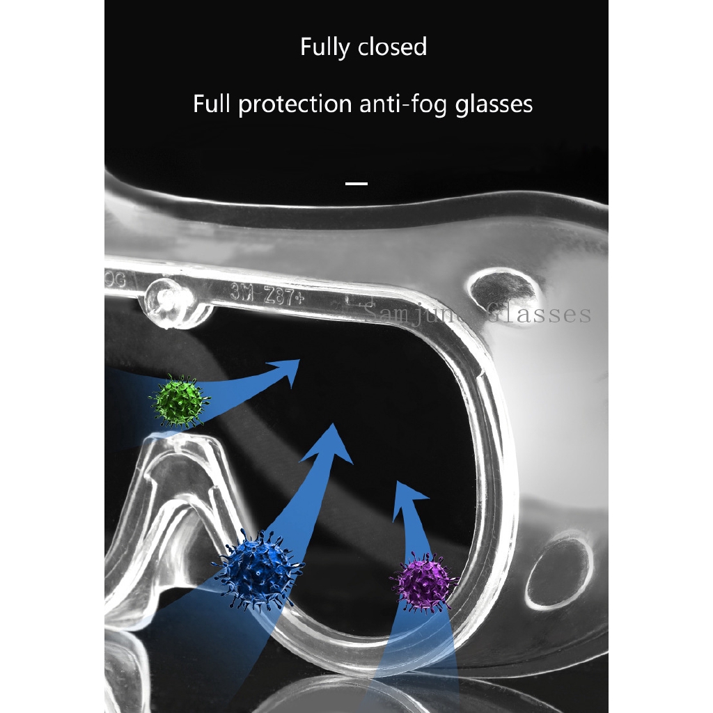 Mắt Kính Bảo Hộ SAMJUNE Chống Sương Bảo Đảm An Toàn Chất Lượng Cao