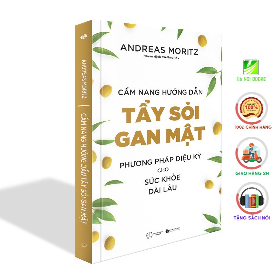 Sách Thái Hà Books - Cẩm nang hướng dẫn tẩy sỏi gan mật - Phương pháp diệu kỳ cho sức khoẻ dài lâu