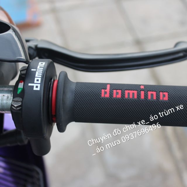 BỘ BAO TAY+ CÙM TĂNG TỐC DOMINO 1 dây GẮN WAVE, DREAM, SIRIUS, SIRIUS FI, JUPITER, FUTURE,...