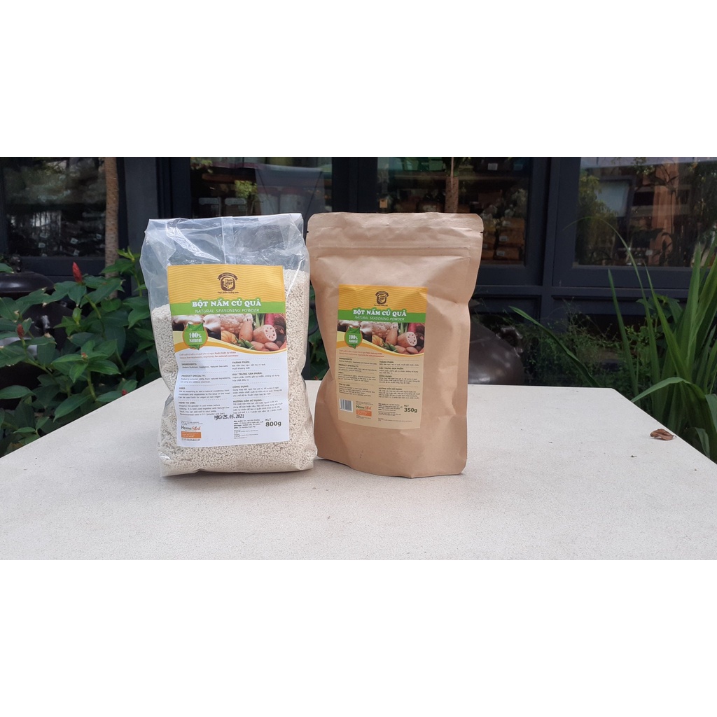 Bột nấm củ quả 350gr Homefood - Hello Vegan