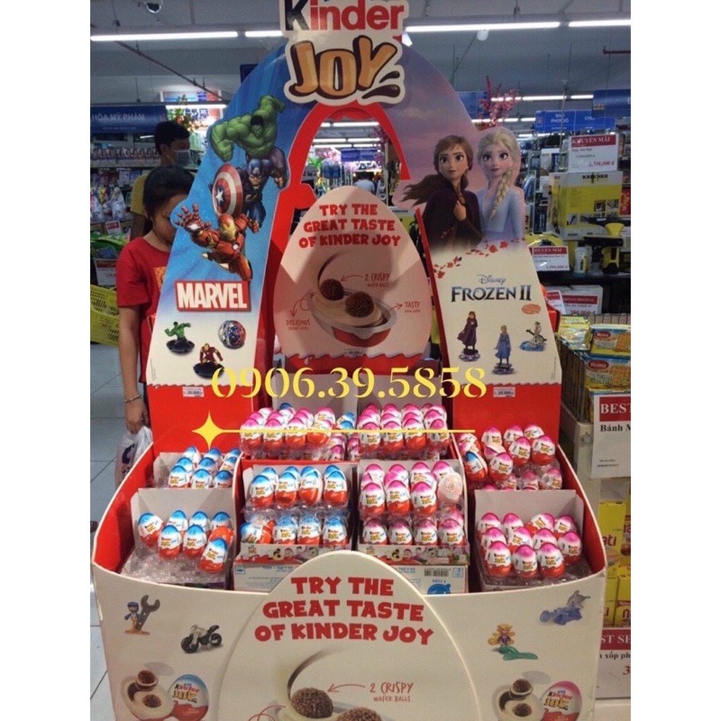 [ Hàng Chuẩn ] Socola Đồ Chơi Trứng Kinder Joy 20g ( Date :12/2021 )