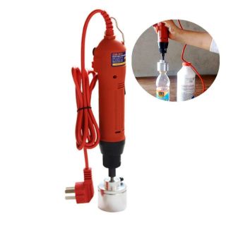 Máy siết nắp chai nước sâm, sữa bắp, sữa hạt sen, máy vặn nắp chai nhựa cầm tay, máy đóng nắp chai nhựa cầm tay OS600