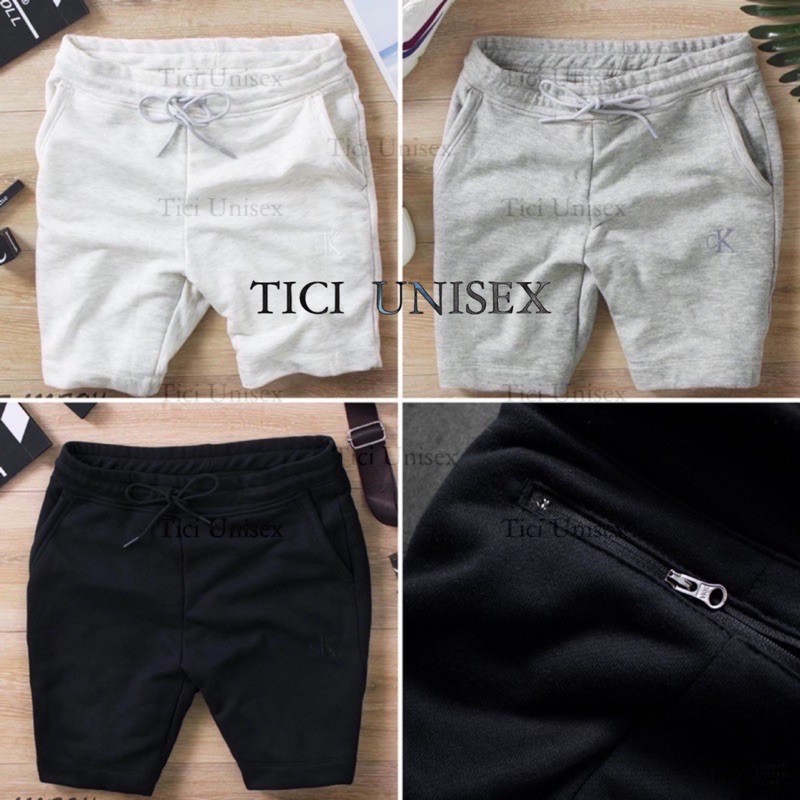 Quần Shorts/ Quần lửng Nam CK❤chất vải Thun Da Cá dày mịn cực xịn! Vải siêu Đỉnh bền cao cấp (Video by Tici store)