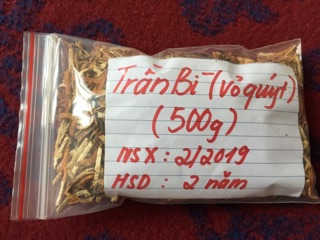 Vỏ Quýt Khô (Trần Bì) 500g