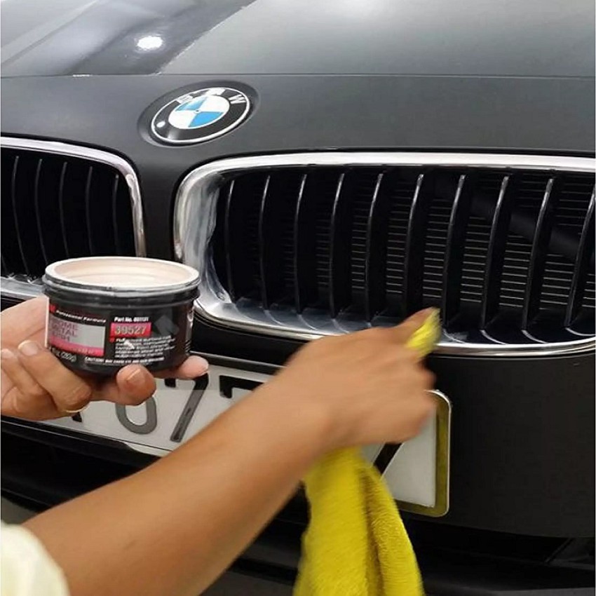 [CHẤT LƯỢNG] Kem Đánh Bóng Kim Loại 3M Chrome and Metal Polish giúp tẩy rỉ sét, chống ăn mòn, oxy hóa trên bề mọi bề mặt