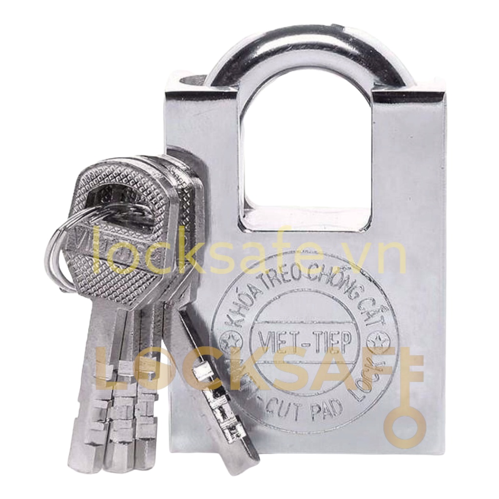 Ổ Khóa Chống Cắt Việt Tiệp 01502 - 01602 Chống Trộm An Toàn Chính Hãng Chất Lượng