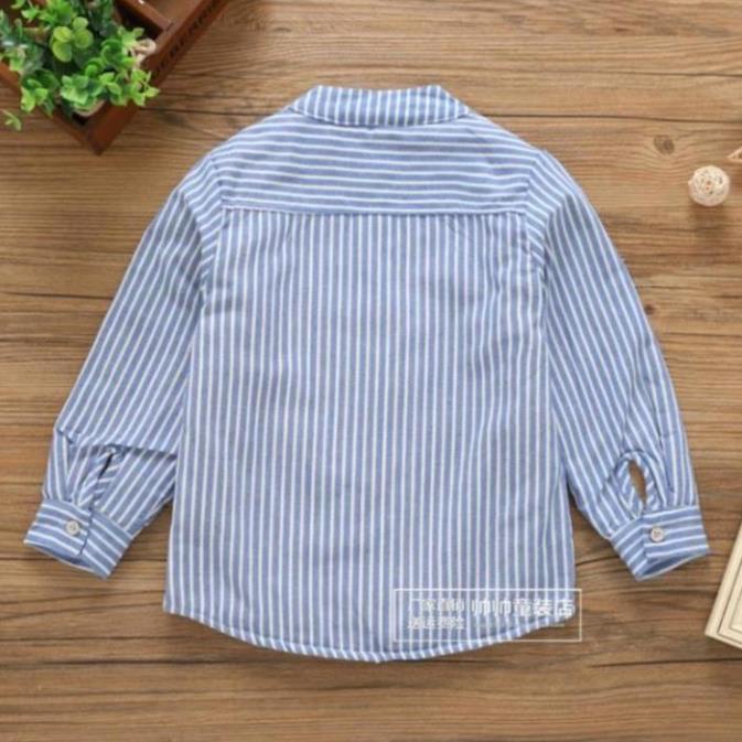 Áo sơ mi LÓT BÔNG dài tay bé trai mập 9 tuổi 10 11 12 tuổi 13 14 tuổi ☑️ Thời trang bé trai size đại 40kg 35kg