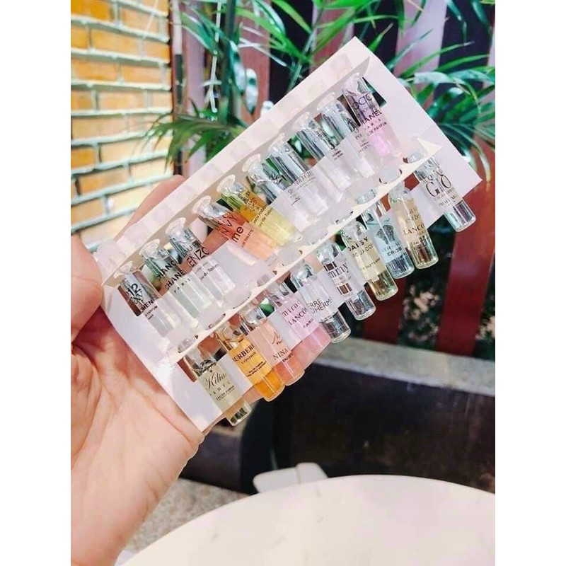 BỘ TEST NƯỚC HOA MINI 20 ỐNG