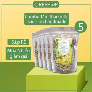 Combo tắm thảo mộc sau sinh Handmade