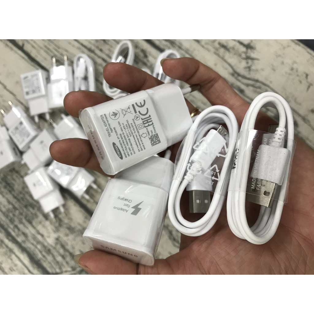 Bộ sạc cáp sạc nhanh ( Fast Charging ) Samsung Micro USB