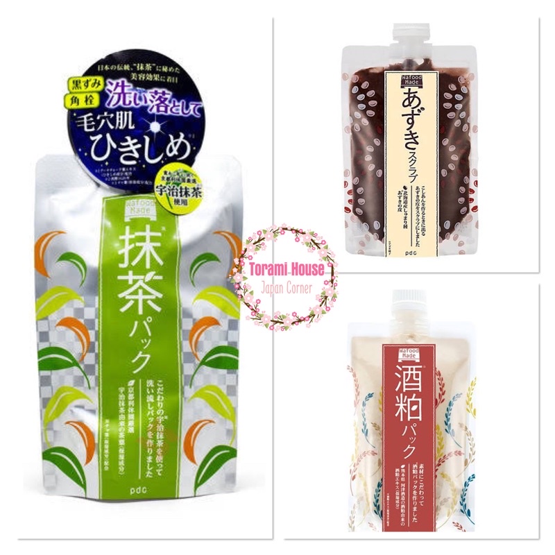 MẶT NẠ DƯỠNG TRẮNG DA BÃ RƯỢU sake, TRÀ XANH, ĐẬU ĐỎ PDC Wafood