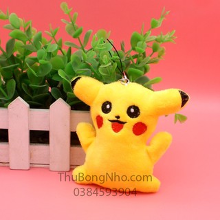 Gấu bông giá rẻ. thú bông pikachu hề