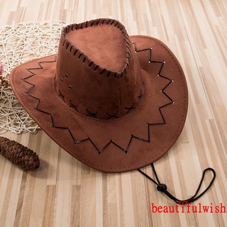 Mũ Cao Bồi Denim Rộng Vành Phong Cách Mexico Phương Tây Cho Nam Và Nữ (6 Màu)